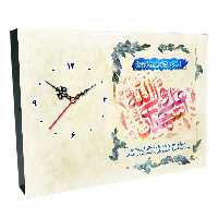 ساعت رومیزی اشهدان علی ولی الله طرح 2D 7