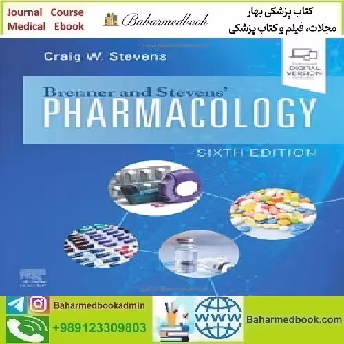 Brenner and Stevens’ Pharmacology 2023 TRUE PDF price 1€ - کتاب پزشکی بهار