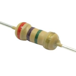 مقاومت 2.7 مگا اهم 1/4 وات 5 درصد | 2.7M