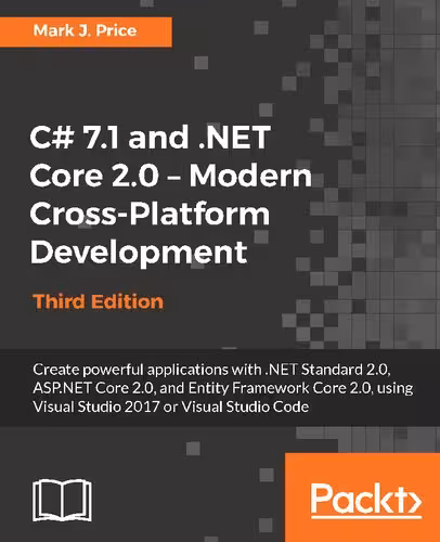 خرید و دانلود نسخه کامل کتاب C# 7.1 and .NET Core 2.0 - Modern Cross-Platform Development