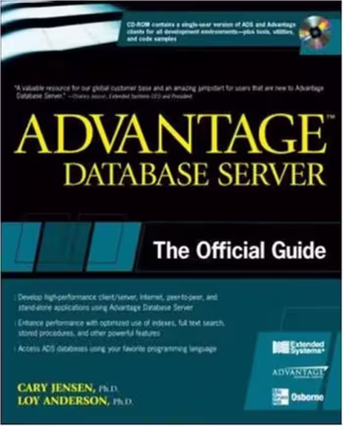 خرید و دانلود نسخه کامل کتاب Advantage Database Server: The Official Guide