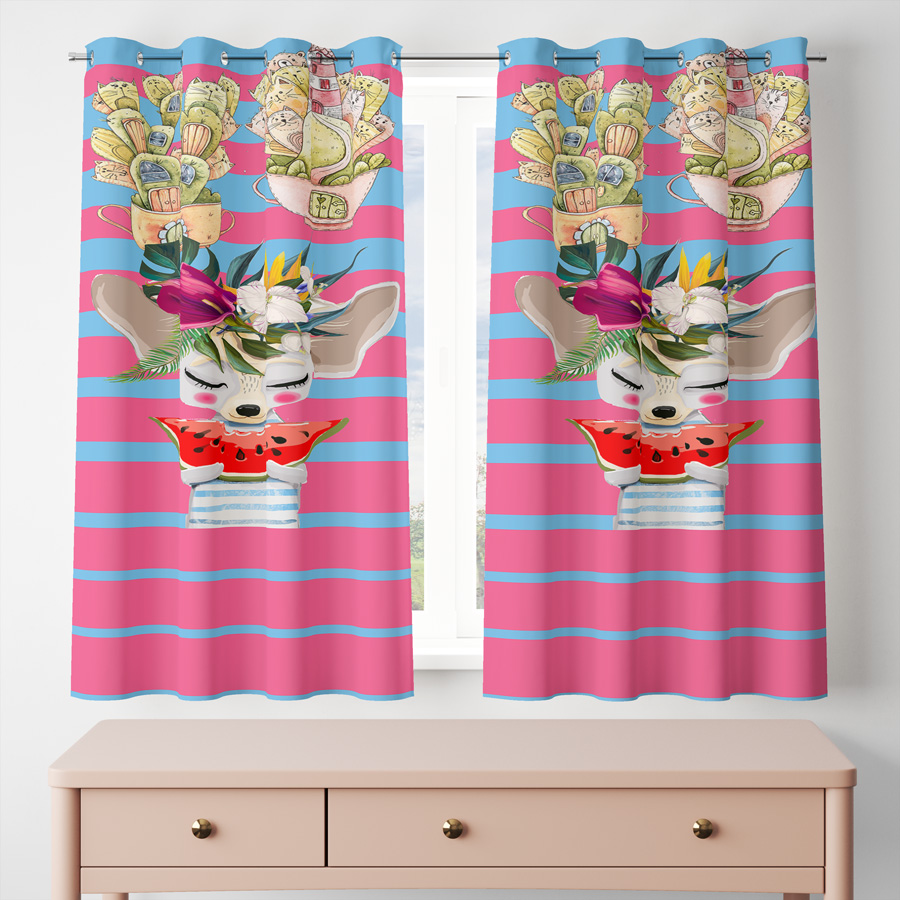 پرده مدل مخمل پانچی کد 8313 سایز 200x140 سانتی متر