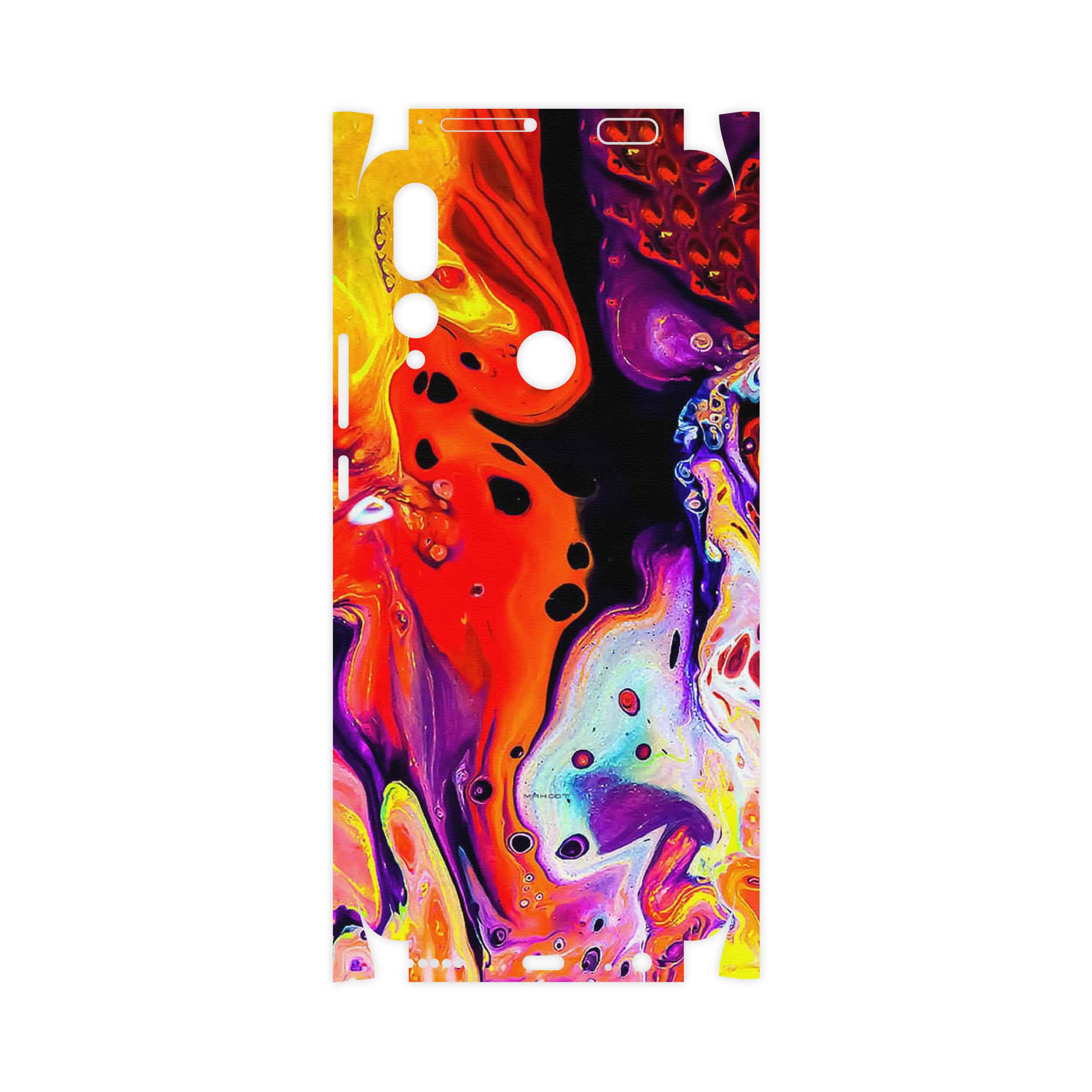 برچسب پوششی ماهوت مدل Abstract Oil Art-FullSkin مناسب برای گوشی موبایل هوآوی Y9 Prime 2019