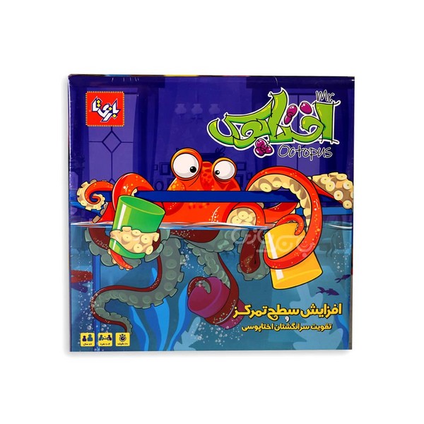 بازی فکری مستر اختاپوس - کتاب‌فروشی کوچه کتاب