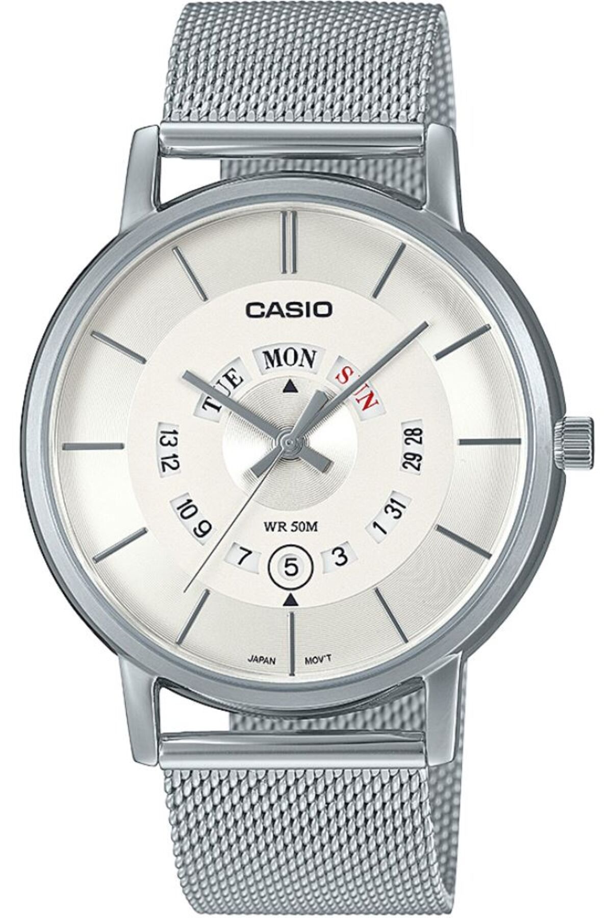 ساعت چند رنگ مردانه مچی MTP اورجینال Casio