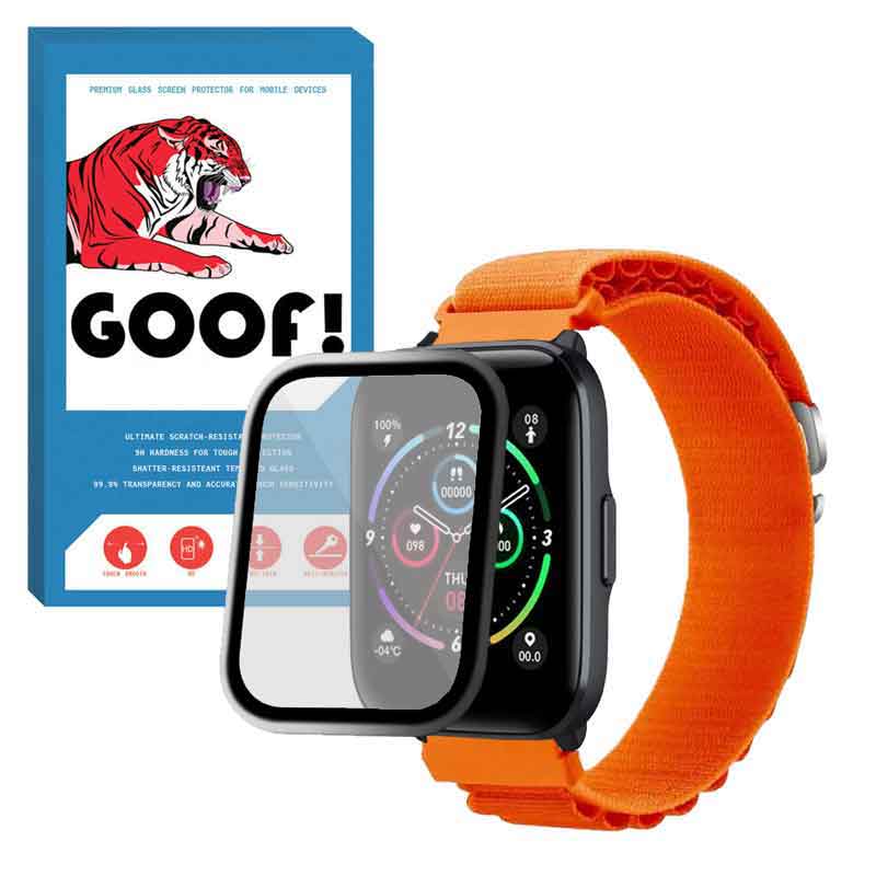  بند گوف مدل LOOP ALPINE مناسب برای ساعت هوشمند میبرو C2 به همراه محافظ صفحه نمایش