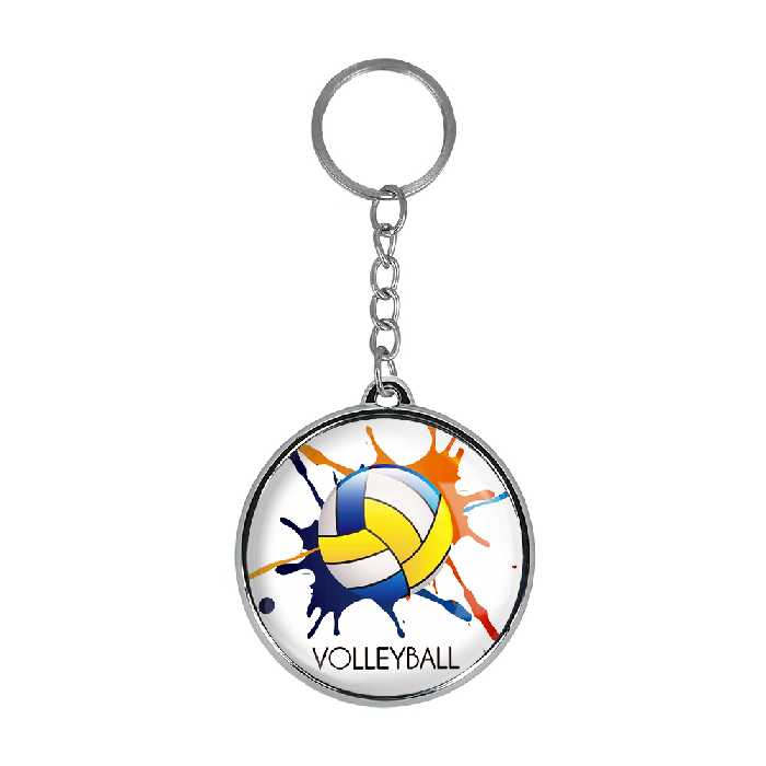 جاکلیدی خندالو طرح والیبال مدل دوطرفه کد 1001010005