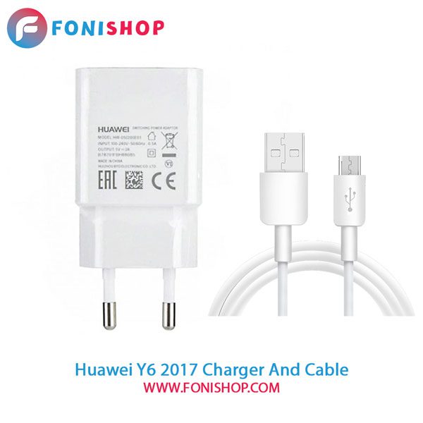 کابل و شارژر اصلی هواوی Huawei Y6 2017