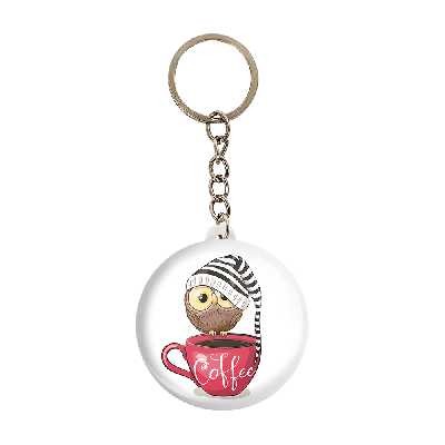 جاکلیدی خندالو مدل قهوه Coffee کد 22008