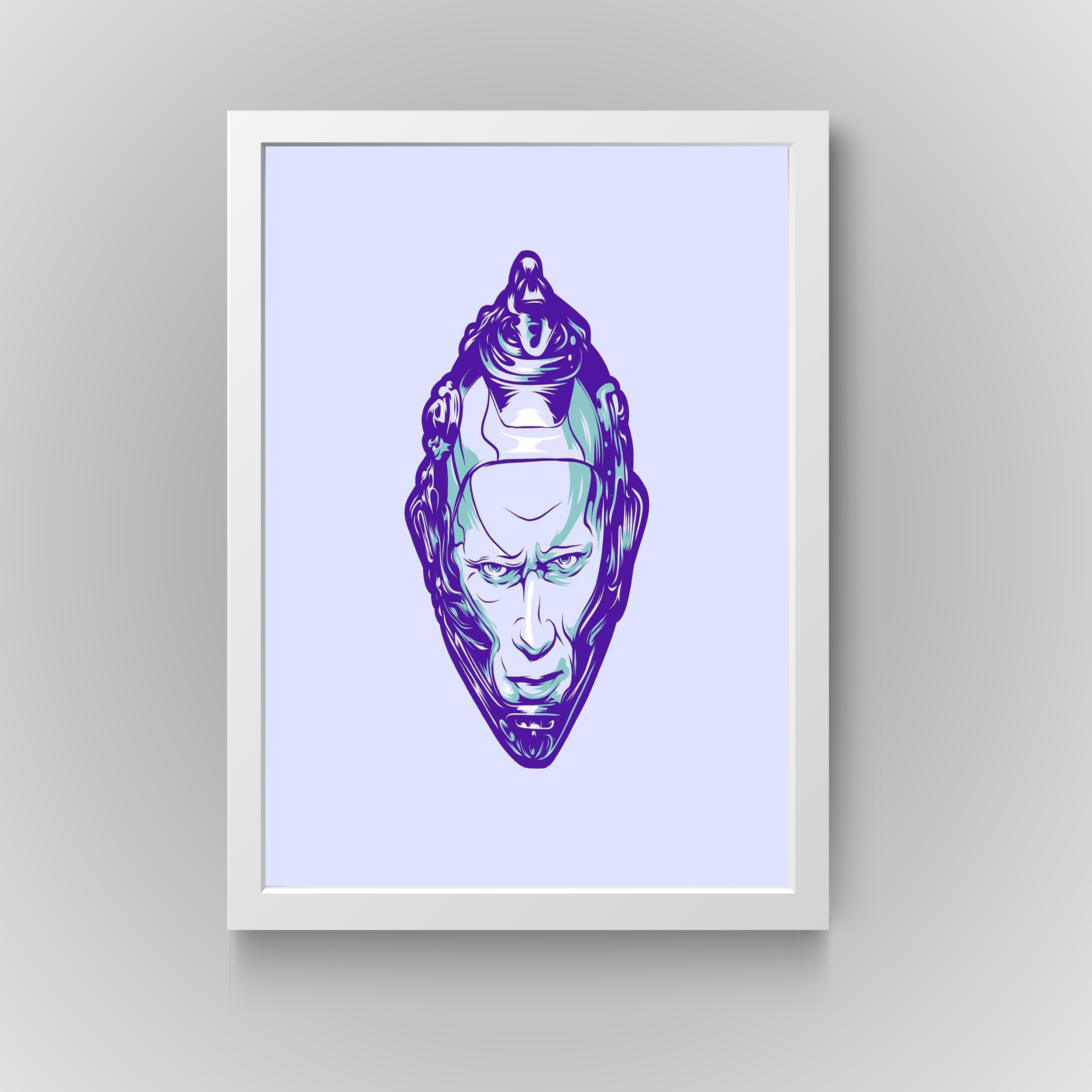 تابلو طرح دکوراتیو فانتزی مدل N5055