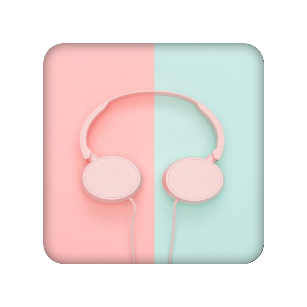 زیر لیوانی مدل هدفون کد 1546