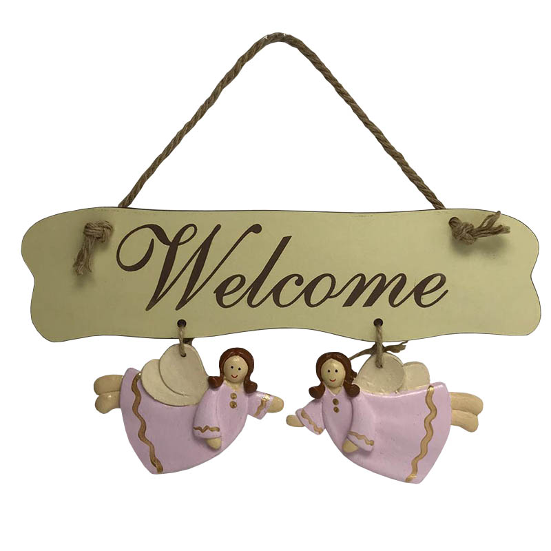 آویز تزئینی طرح ولکام کد FR2