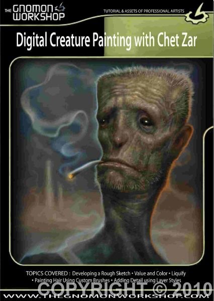 3dsmax bodypaint Gnomon Creature Texturing and Rendering for Production