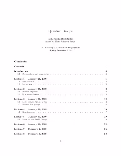 خرید و دانلود نسخه کامل کتاب Quantum Groups