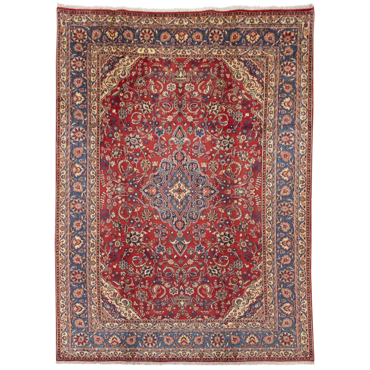 فرش قدیمی دستباف شش و نیم متری سی پرشیا کد 187272