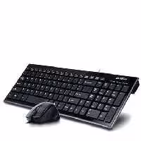 کیبورد و ماوس بی سیم ای فورتک مدل 9500 اف