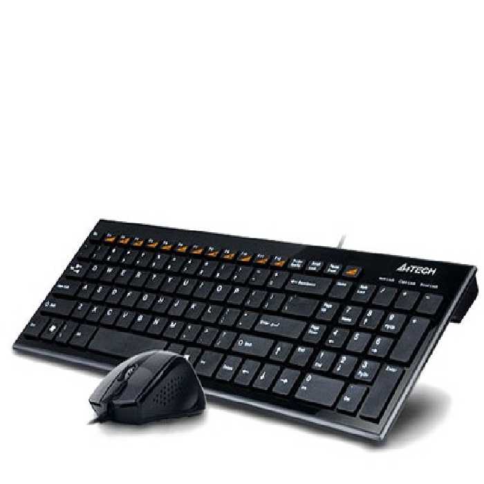 کیبورد و ماوس بی سیم ای فورتک مدل 9500 اف