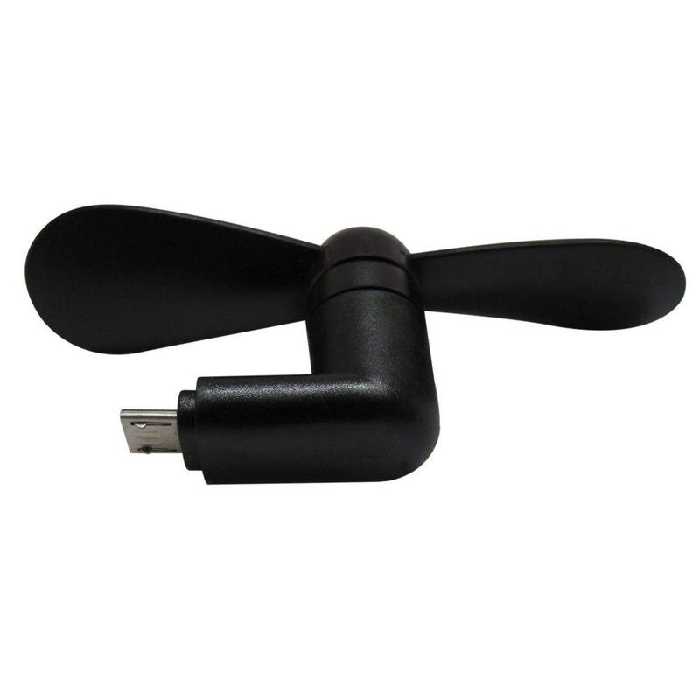 پنکه همراه مدل Micro USB - مشکی