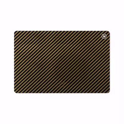 برچسب پوششی ماهوت مدل Glossy-Brown-Fiber مناسب برای تبلت سامسونگ Galaxy Tab S5e 10.5 2019 T725