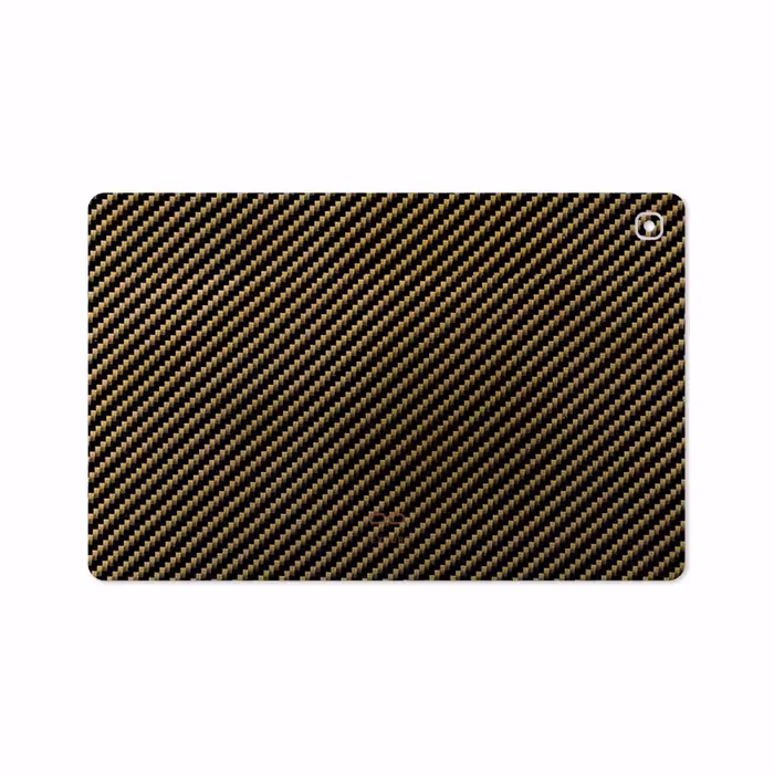 برچسب پوششی ماهوت مدل Glossy-Brown-Fiber مناسب برای تبلت سامسونگ Galaxy Tab S5e 10.5 2019 T725