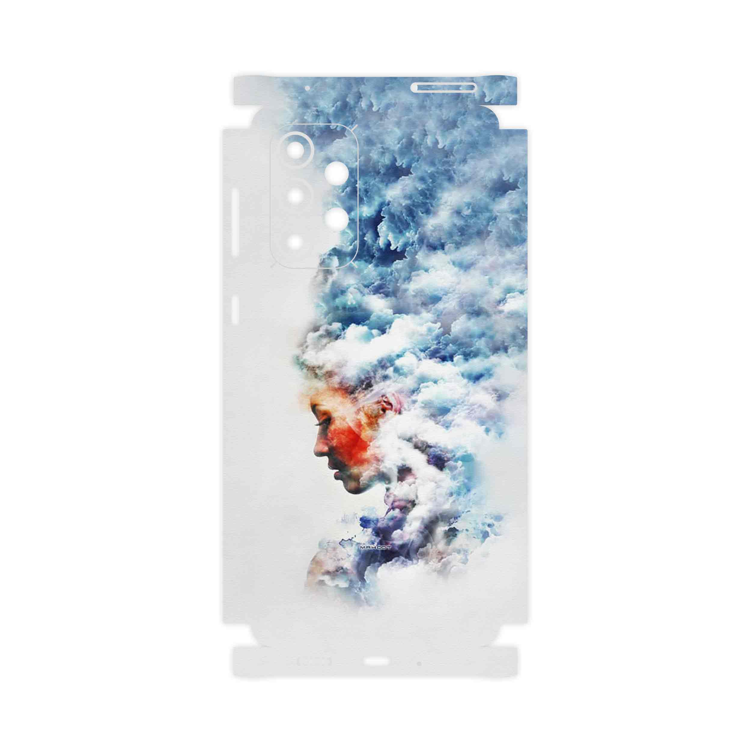 برچسب پوششی ماهوت مدل Women and the Cloud Digital Art-FullSkin مناسب برای گوشی موبایل سامسونگ Galaxy A33 5G