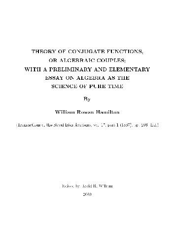 خرید و دانلود نسخه کامل کتاب Theory of Conjugate Functions