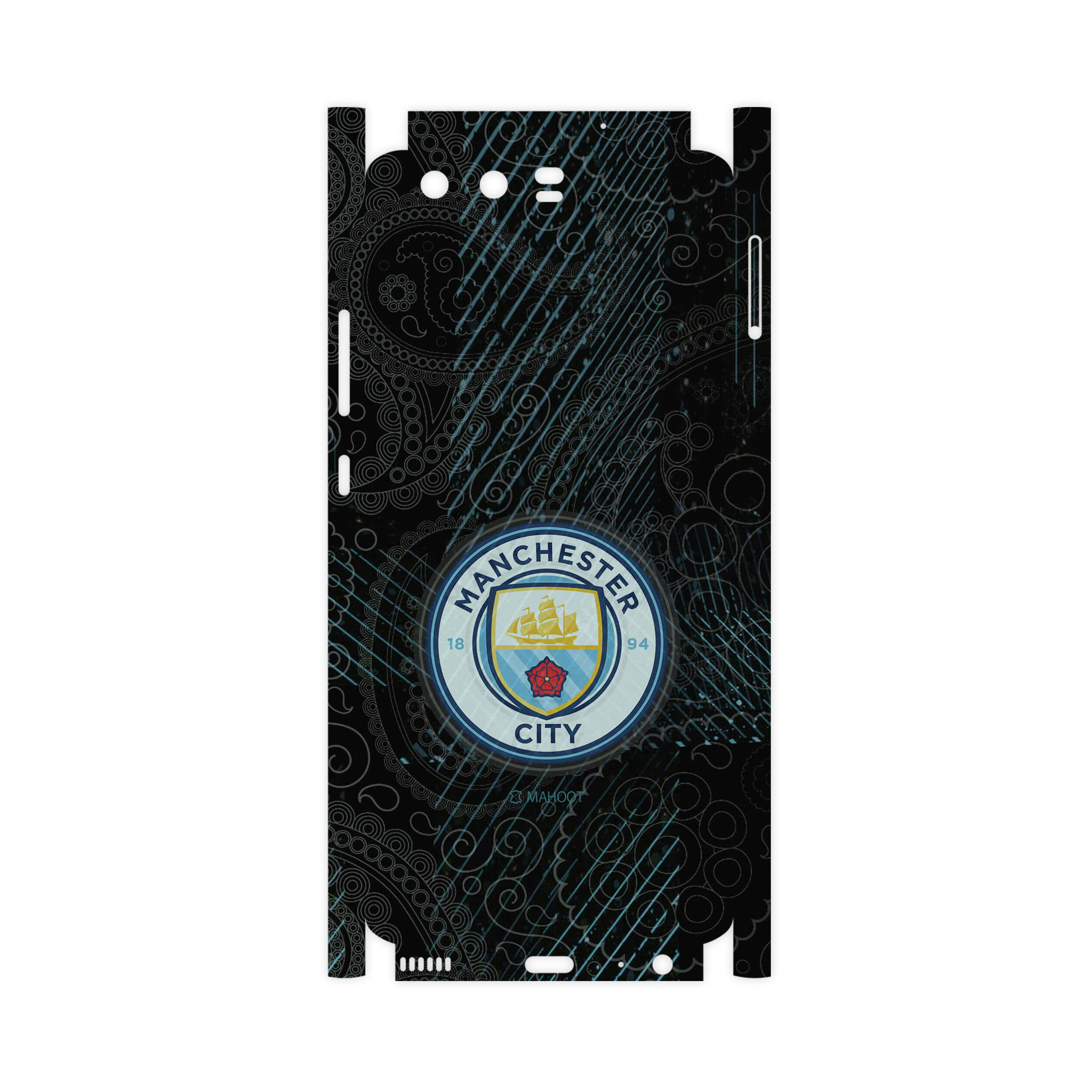 برچسب پوششی ماهوت مدل Manchester-City-FullSkin مناسب برای گوشی موبایل هوآوی P10