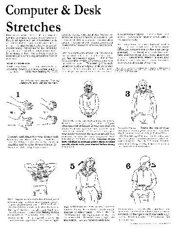 خرید و دانلود نسخه کامل کتاب Computer & Desk Stretches