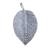 آویز بافتنی مدل برگ بوم کد 36