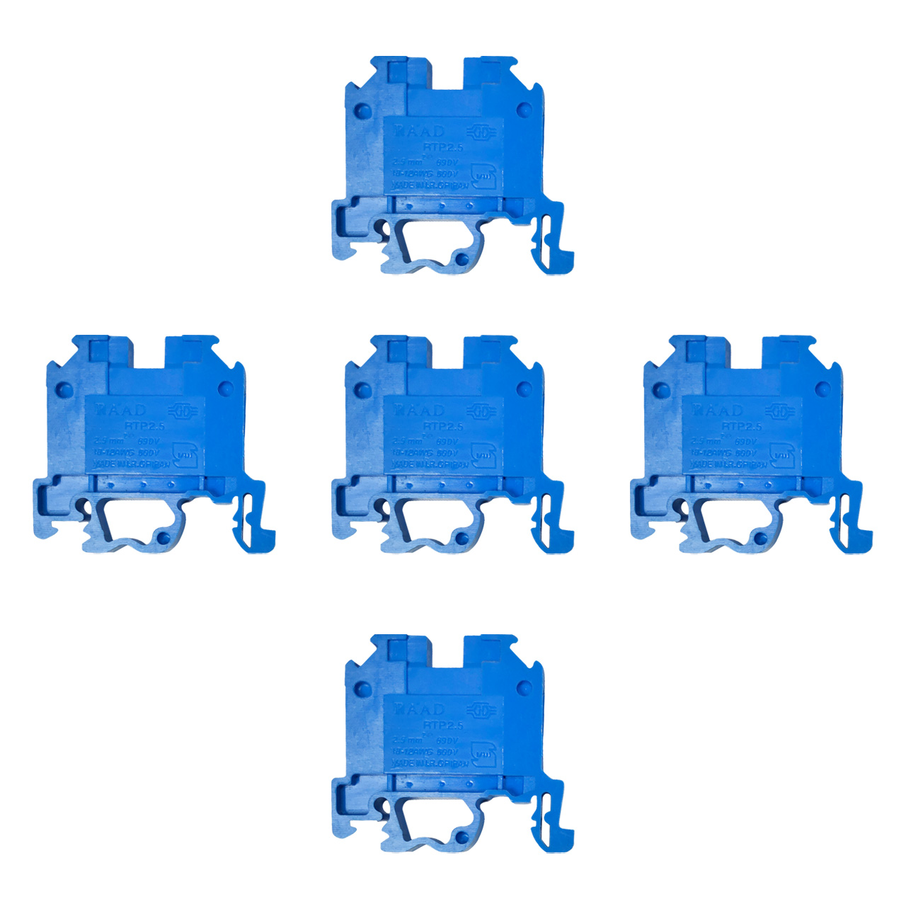 ترمینال رعد مدل ریلی RTP 2.5 کد 018 بسته 5 عددی