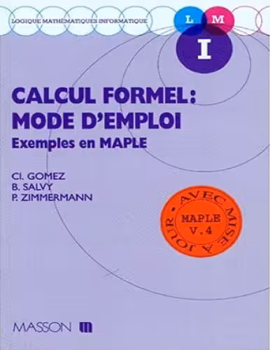 خرید و دانلود نسخه کامل کتاب Calcul formel: mode d'emploi: exemples en Maple