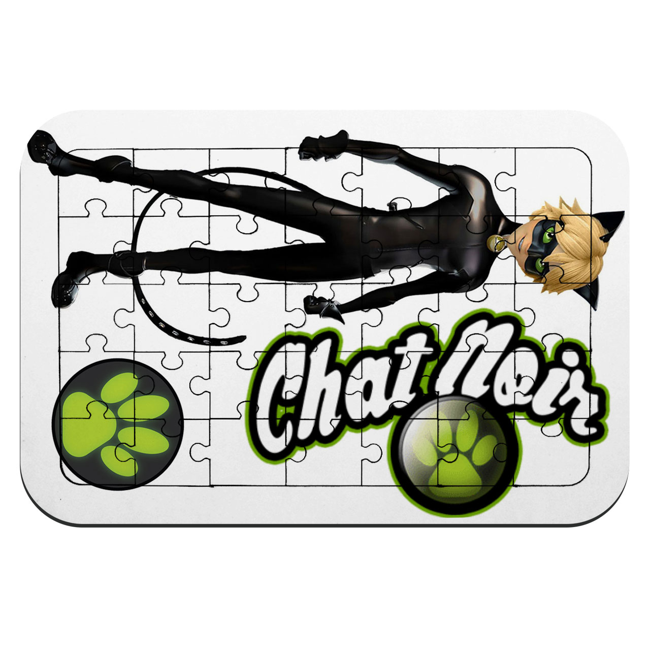 	 پازل 35 تکه طرح پسر گربه ای مدل NI1290