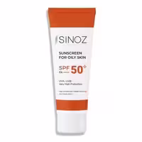ضد آفتاب ضد لک پوست های چرب SPF50  و PA     سینوز