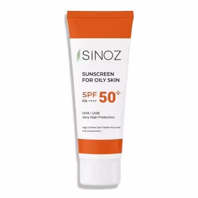 ضد آفتاب ضد لک پوست های چرب SPF50  و PA     سینوز