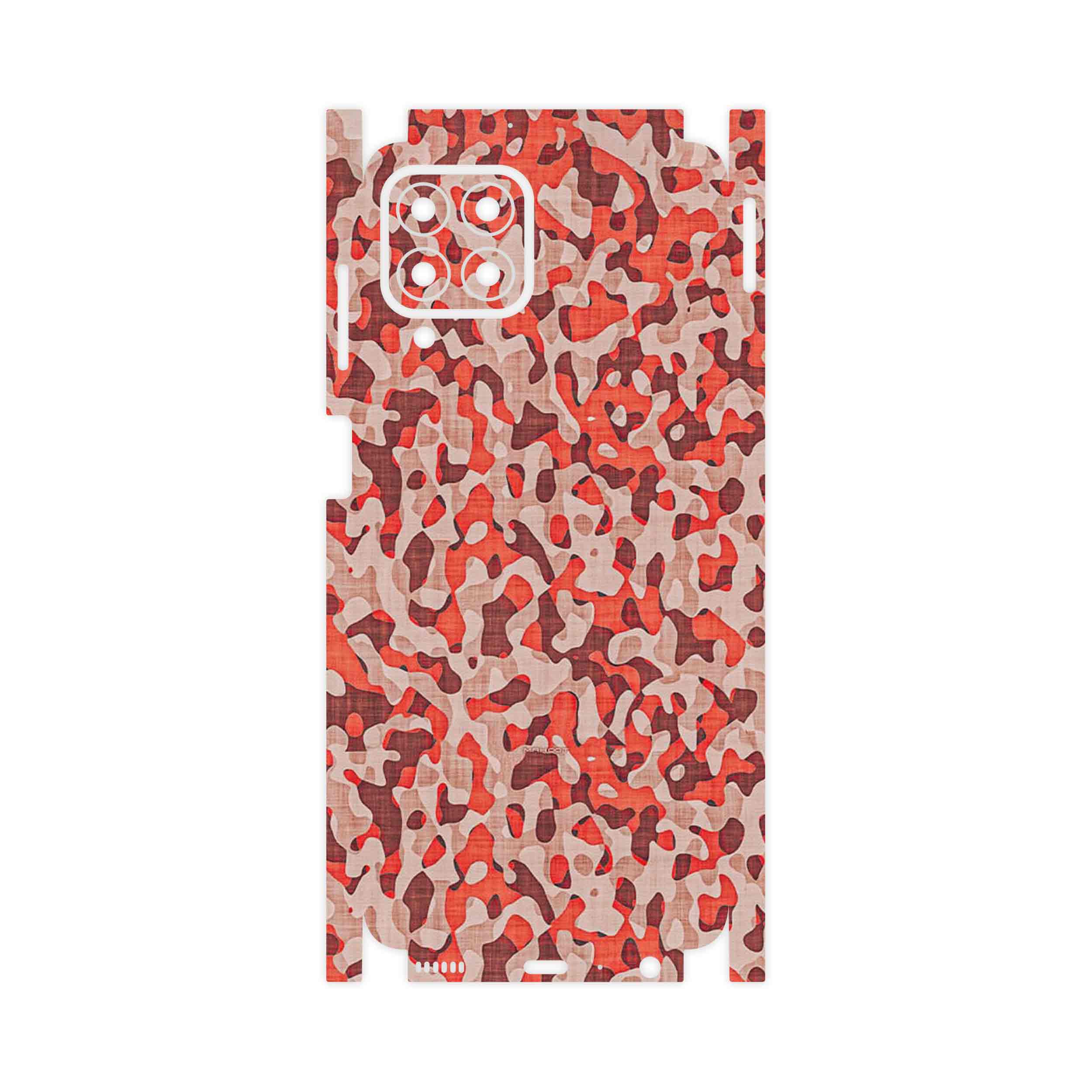 برچسب پوششی ماهوت مدل Red Infantry Army-FullSkin مناسب برای گوشی موبایل سامسونگ Galaxy M33