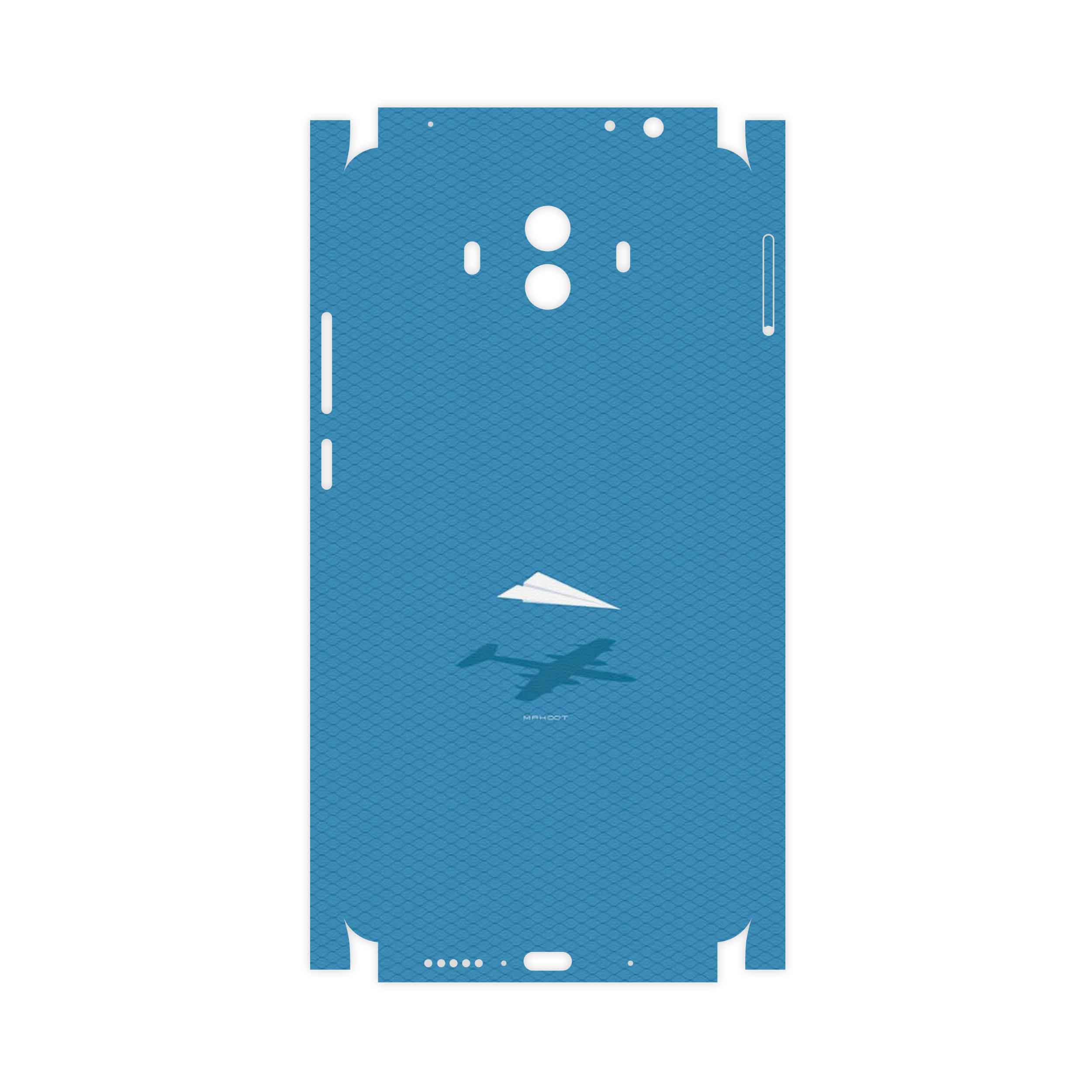 برچسب پوششی ماهوت مدل Minimal Paper Airplane-FullSkin مناسب برای گوشی موبایل هوآوی Mate 10