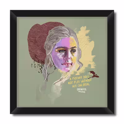 تابلو فنچ آرت طرح Game of Thrones - Daenerys کد GPHSET17