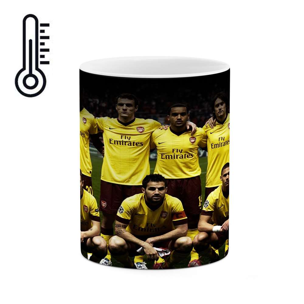 ماگ حرارتی طرح تیم آرسنال مدل mgh10412