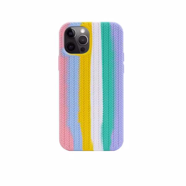 کاور مدل سیلیکونی پاستیلی بافتی مناسب برای گوشی موبایل اپل iphone 11 pro