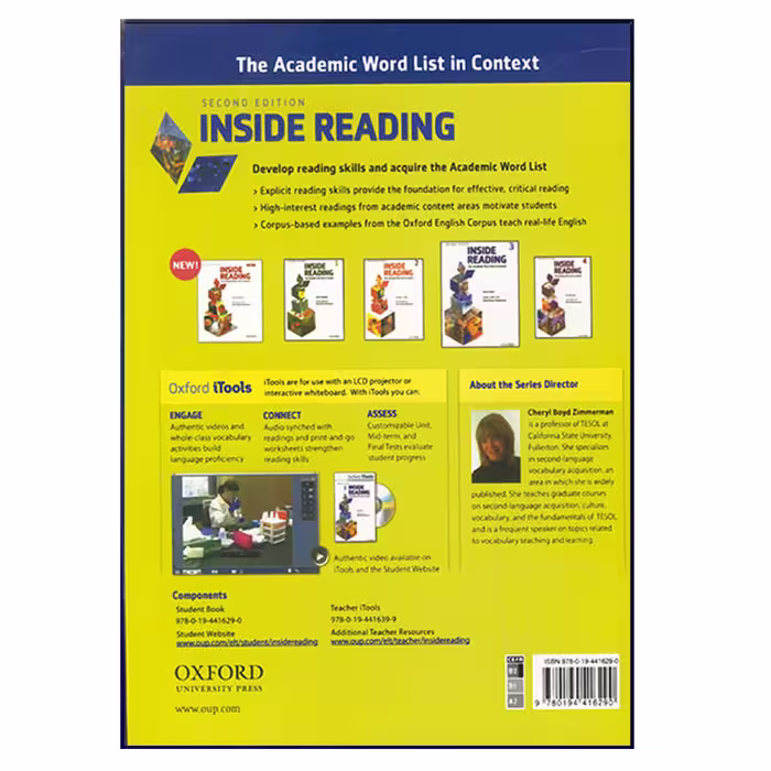 کتاب Inside Reading 2nd 3 اثر Bruce Rubin انتشارات هدف نوین