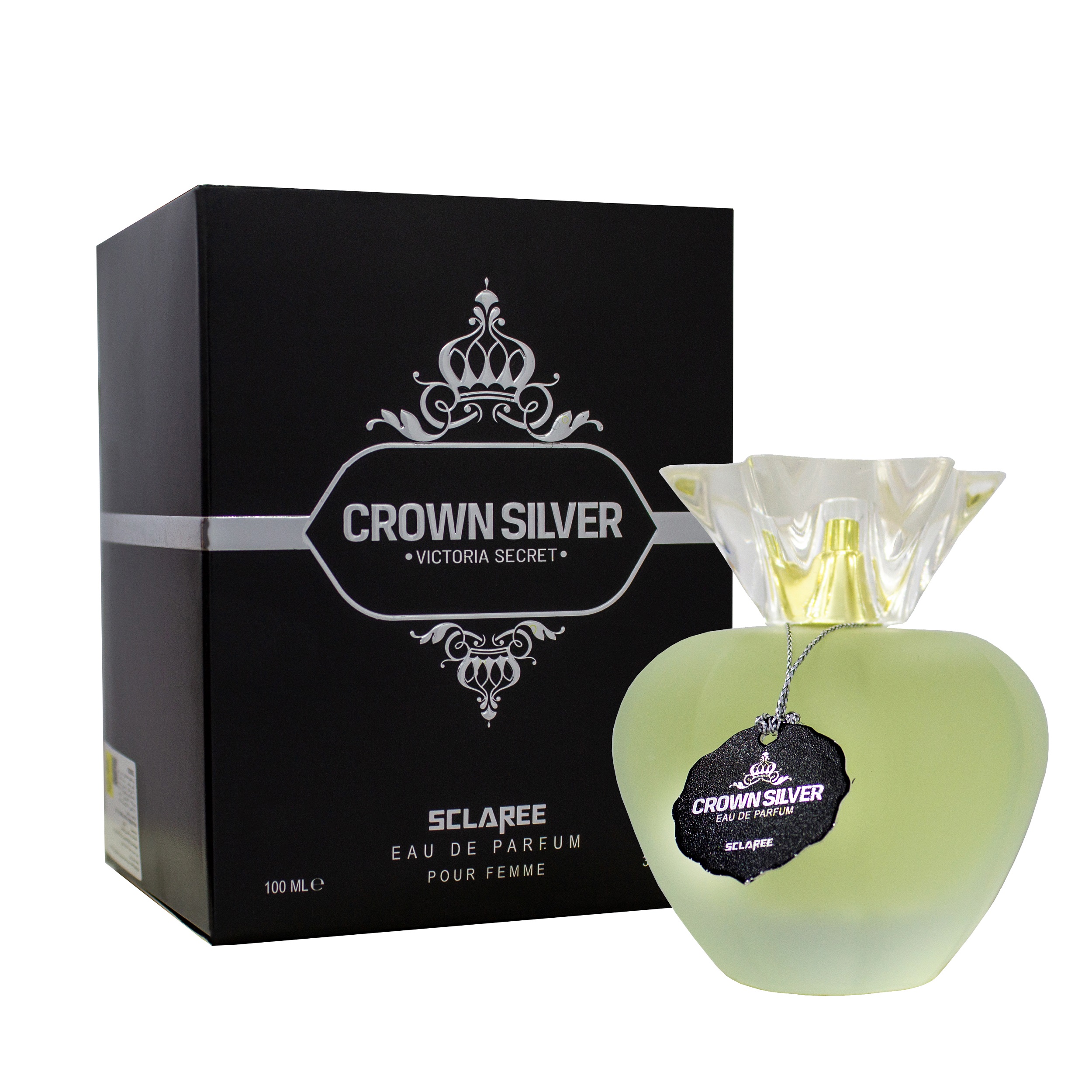 ادو پرفیوم زنانه اسکلاره مدل CROWN SILVER حجم 100 میلی لیتر