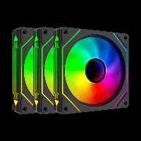 فن کیس لا جی کی بسته 3 عددی مدل FAN CASE LOGIKEY LK-325RE - بفی کالا | تجربه جدید خرید لپ تاپ