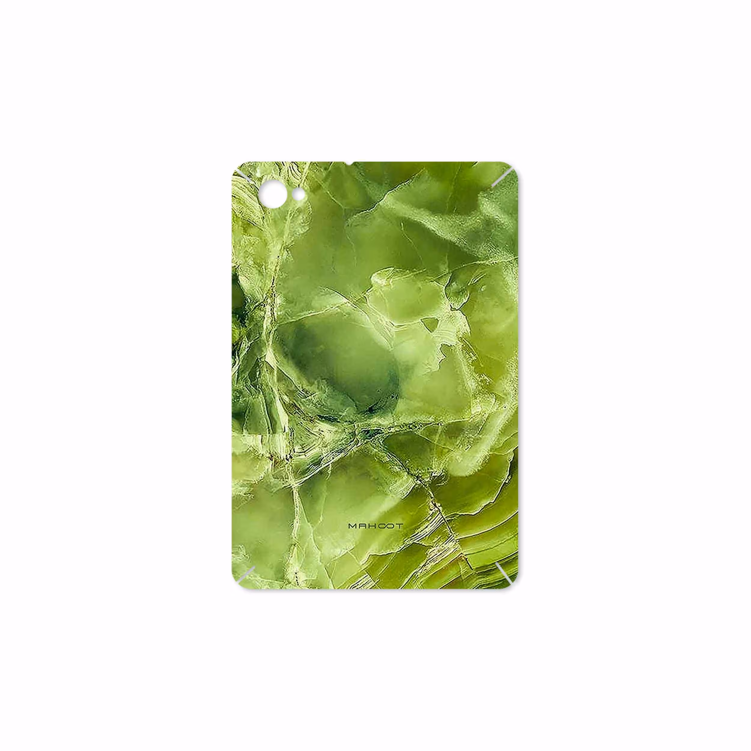 برچسب پوششی ماهوت مدل Green Crystal Marble مناسب برای تبلت سامسونگ Galaxy Tab 7.7 2011 P6800