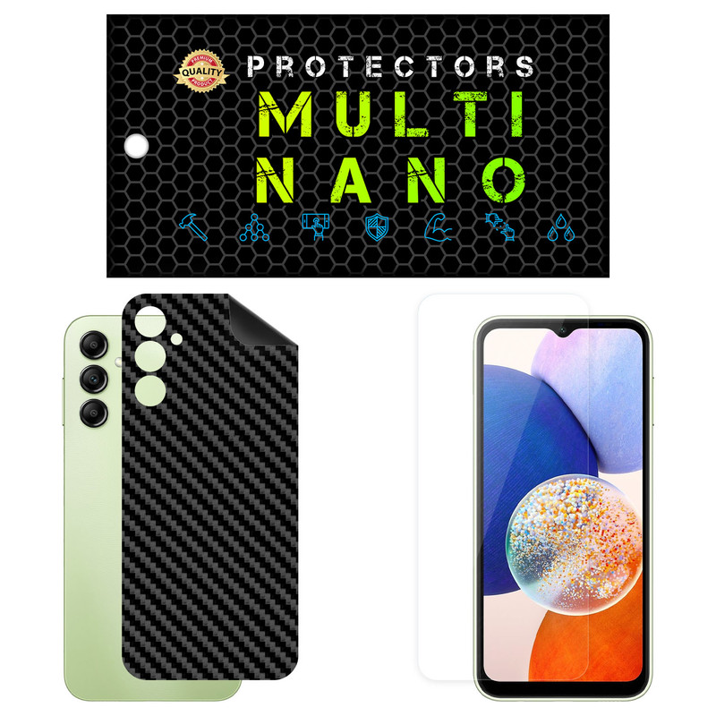 محافظ صفحه نمایش مولتی نانو مدل X-SFC مناسب برای گوشی موبایل سامسونگ Galaxy A14 به همراه برچسب پوششی | کالا برتری