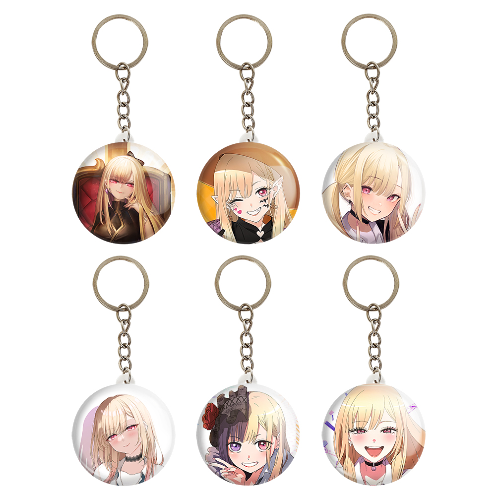 جاکلیدی خندالو مدل انیمه دارلینگ در فرنکس کد 578A مجموعه 6 عددی