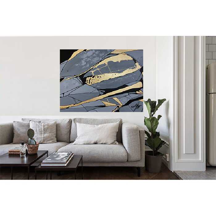  تابلو نقاشی اکرلیک مدل انتزاعی کد 0059 