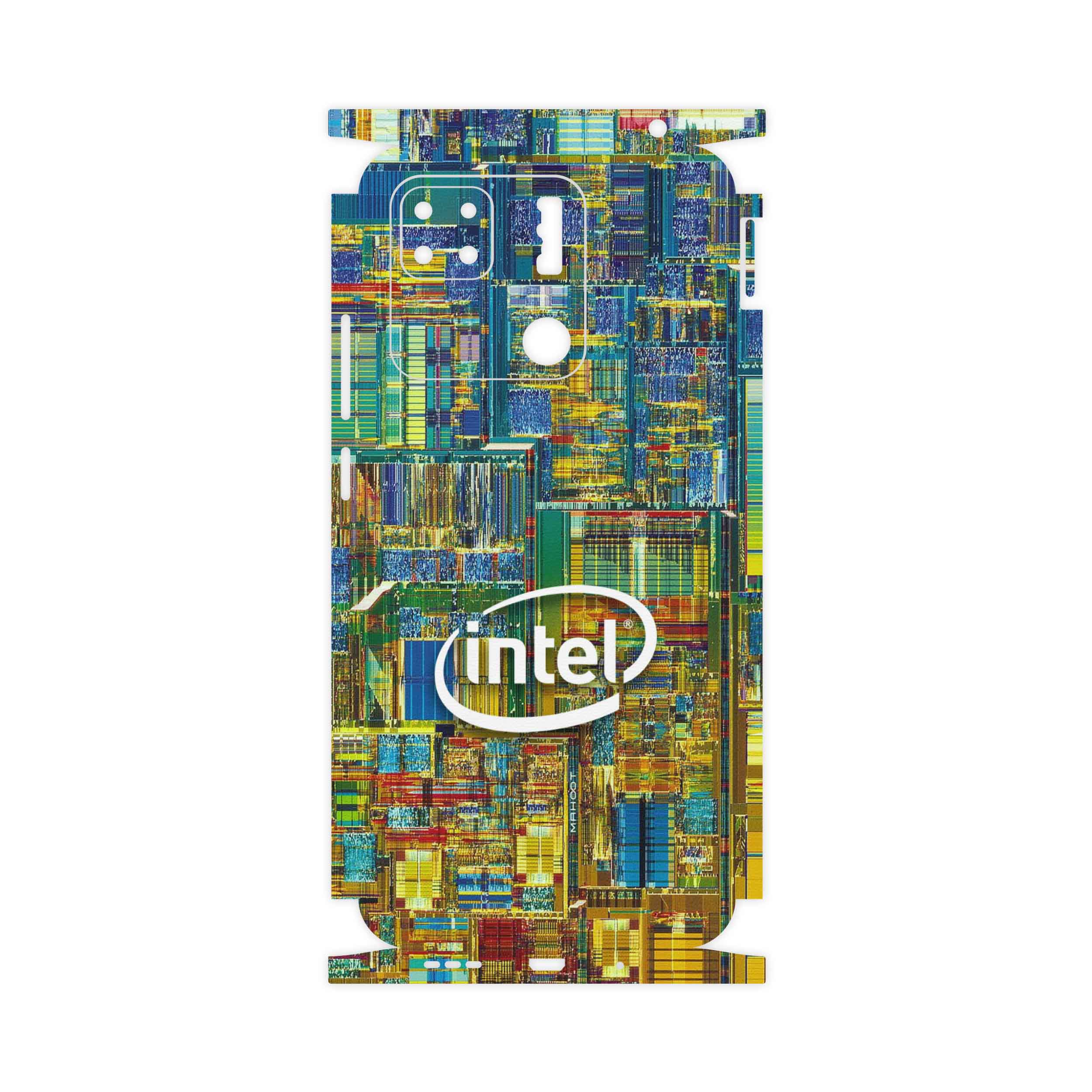 برچسب پوششی ماهوت مدل Intel-Brand-FullSkin مناسب برای گوشی موبایل شیائومی Redmi 10A