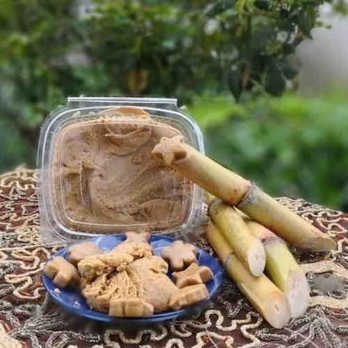 نیشکر یا شکر قرمز مازندران در وزن (500)گرم