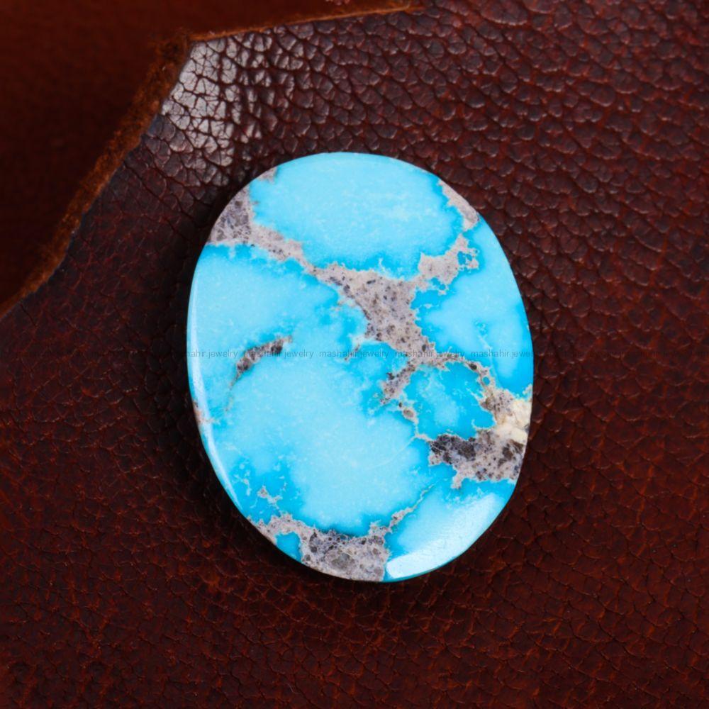 نگین فیروزه شجری کد 14029 - جواهری مشاهیر