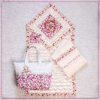 ست کامل جشن تکلیف فرشته ها رنگ نباتی 